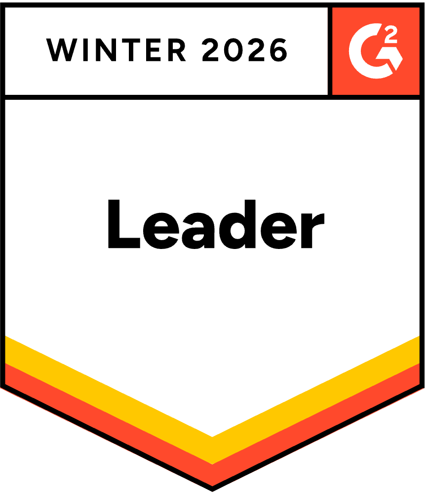 G2 Leader badge for Winter 2026