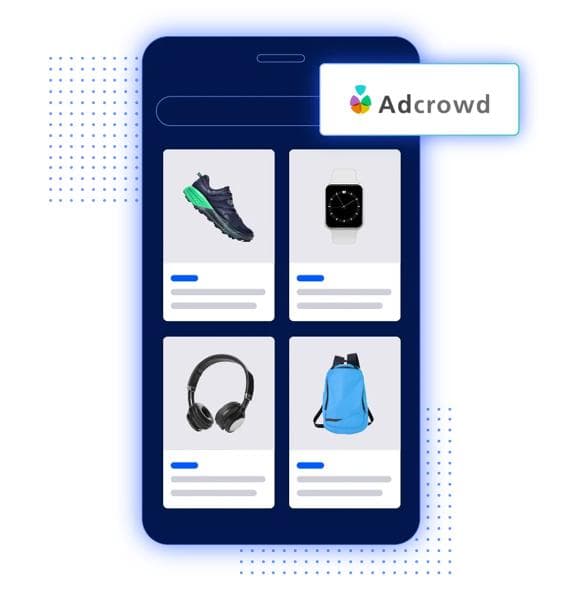 Mobile device Adcrowd multichannel