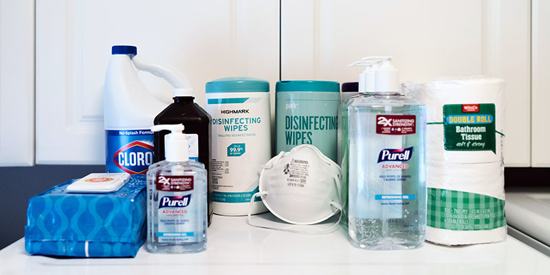 eCommerce for Covid - Cleaning supplies, medical products