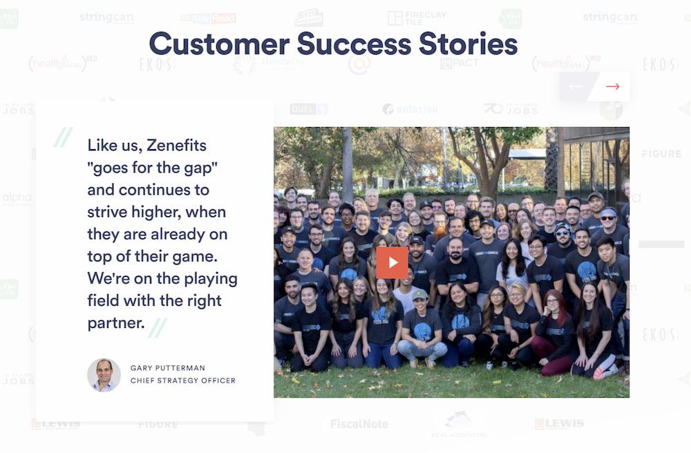 Feedonomics Zenefits Featured Success Story