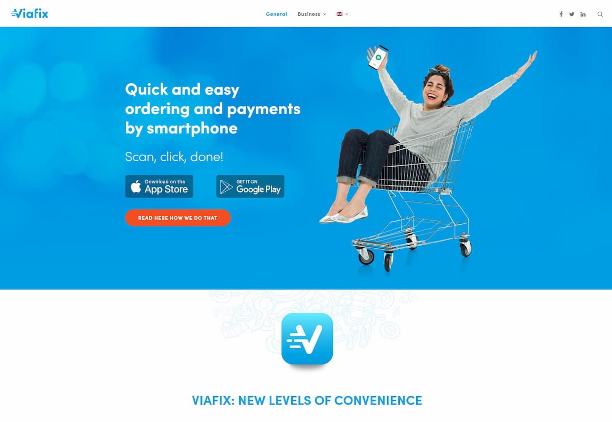 ViaFix homepage