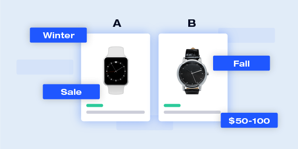 Apply custom labels and create A-B testing groups