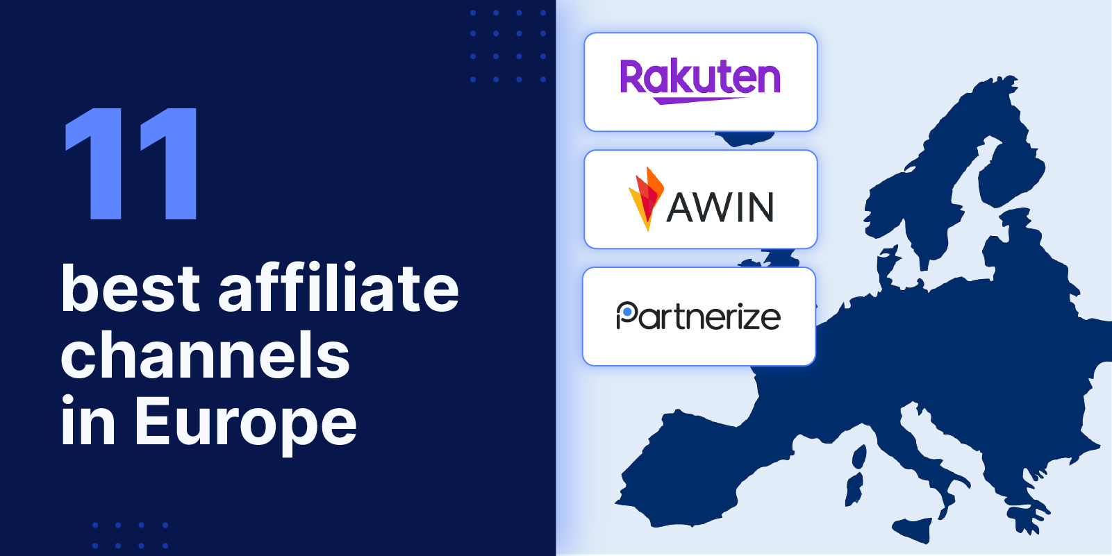 Best affiliate channels in Europe
