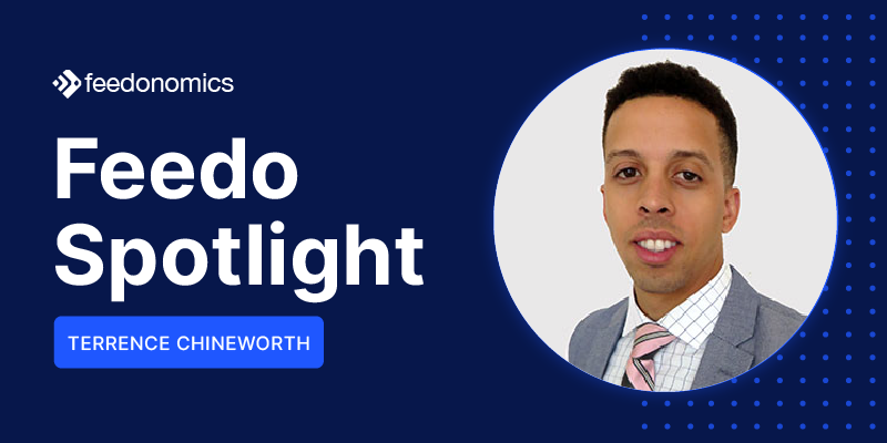 Feedo Spotlight: Terrence Chineworth, Sr. Sales Development Representative
