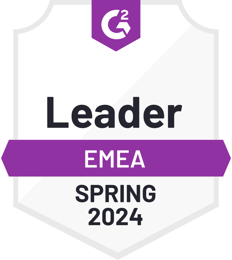 G2 Leader - EMEA: Spring 2024