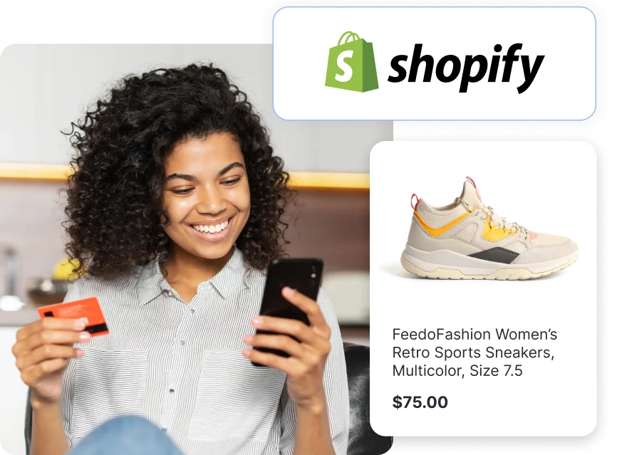 Connect your Shopify store to more than 300 global shopping destinations