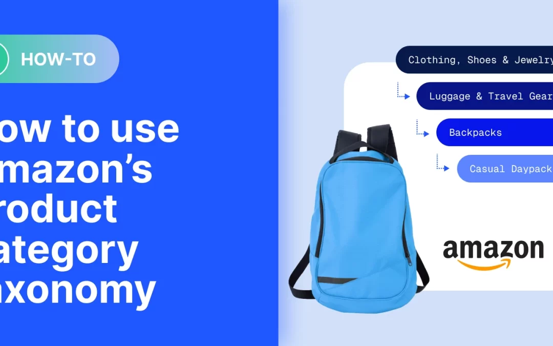 Amazon product category taxonomy in 2025