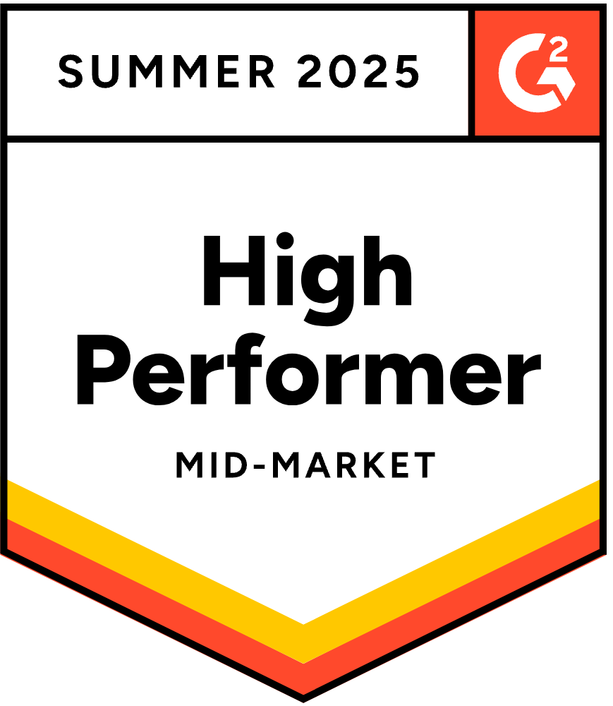 G2 summer 2025: High Performer G2 summer 2025: High Performer