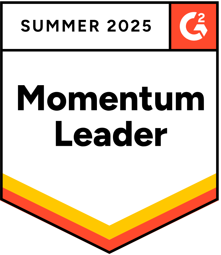 G2 summer 2025: Momentum Leader G2 summer 2025: Momentum Leader