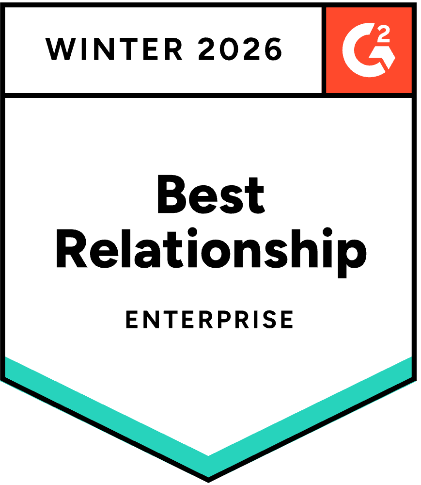 G2 winter 2026: Best Relationship G2 winter 2026: Best Relationship